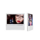 450 Cd / m2 HD Digital Signage Touchscreen Lcd Menampilkan Iklan Layar 50000Hrs