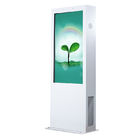 55 &amp;quot;WIFI Outdoor LCD Digital Signage Dengan Ar Glass Air Conditioner Cooling Capacitive