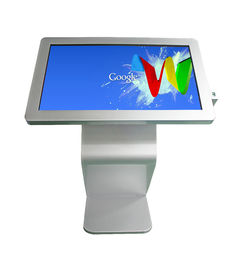 43 Inch Multimedia Interaktif Gratis Berdiri Kios Bahan Kaca Tempered