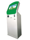 Lobby Kiosk Kios Tampilan Kartu RFID Layanan Otomatis 22 Inch Layar Sentuh Kios