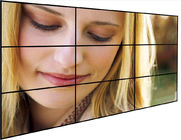 4K LG Sempit Bezel LCD Video Dinding TFT 2xHDMI Input DP Loop Kecerahan Tinggi