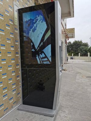 55 inci Capacitive Touch Screen Kiosk Resolusi 1920x1080