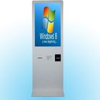 Kios Kios Tiket Vending Otomatis Dengan Barcode Scanner / Kaca Tempered