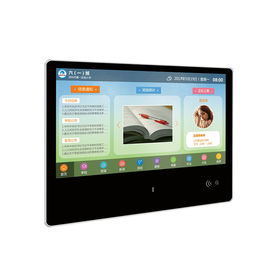 22 "LCD RFID Wall Mounted Digital Signage, LCD Advertising Display Untuk Siswa Check In