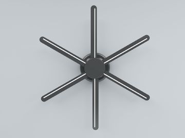 Wifi 65 cm 3D Hologram Tampilan Iklan LED Fan 3D Hologram Foto Video Untuk Toko Bar 3d Proyektor Hologram