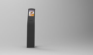 12.1 inci lantai berdiri kios layar sentuh kapasitif dengan THERMAL printer built-in Android atau PC OS untuk pembayaran kios