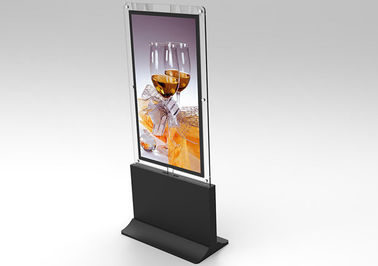 Wall Satu Sisi Dipasang Digital Signage 55 "OLED Dengan Cermin Sisi Lain