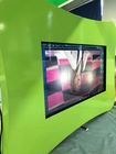 Kecerahan Tinggi LCD Video Display Tv Bezel Tipis 49 55 Inch 3W Untuk Dinding Video