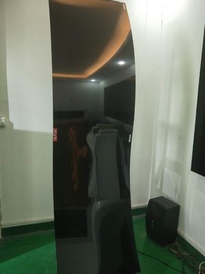3mm 55 &quot;400cd / m2 1920x1080 Layar LCD Melengkung Melengkung
