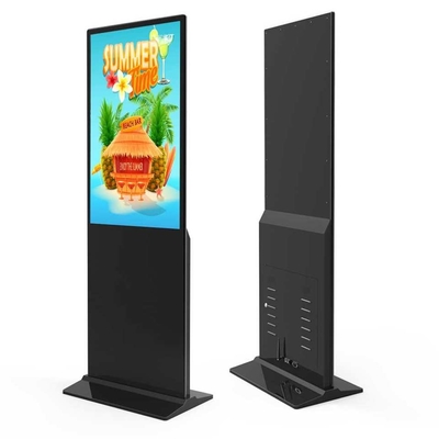 Android WIFI Floor Standing LCD Digital Signage LCD Advertising Display Layar Sentuh IPS