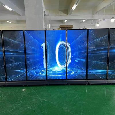 69.3inch Free Standing Digital Signage Indoor Ultra-tipis LCD Full Screen