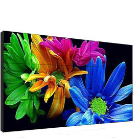 0.8mm gap 500 Cd / m2 4K Digital Signage Video Wall Display solusi 55 Inch Untuk Pameran Komersial