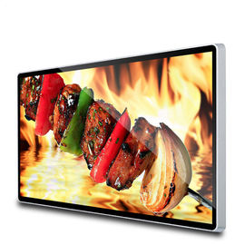 Anti Theft hitam 4G Multi Touch Digital Advertising Screens Interaktif Signage Display