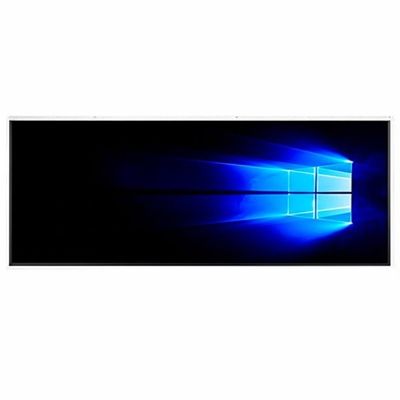 Layar LCD Batang 88 inci dengan Resolusi 1920*1080 dan Kecerahan 400CD/M*2 untuk Tampilan Hotel dan Rak