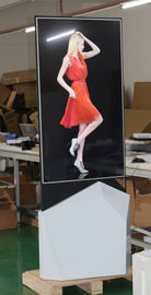 Layar LCD 55 Inch Video Dinding Digital Signage UHD 3g Two Sided Floor Stand