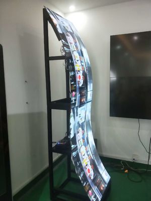1920x1080 400cd / m2 3mm Layar OLED Digital Signage Kiosk