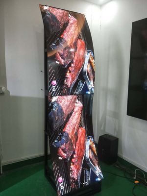 178 ° 400cd / m2 3mm 1920x1080 Floor Stand Digital Signage