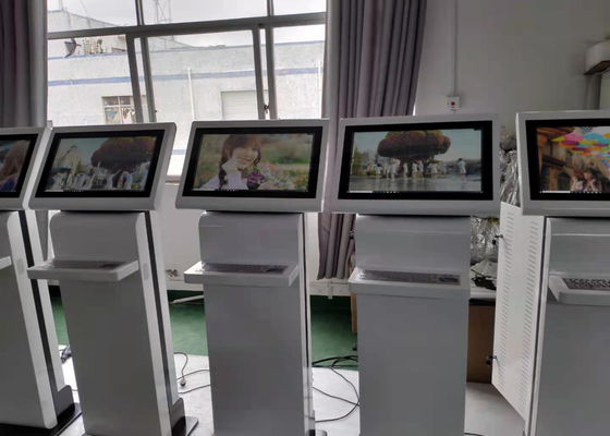 Kios Pembayaran, Pemesanan Makanan yang disesuaikan, RS232 HDMI, Kios Pembayaran, Layar FHD 24 Inch