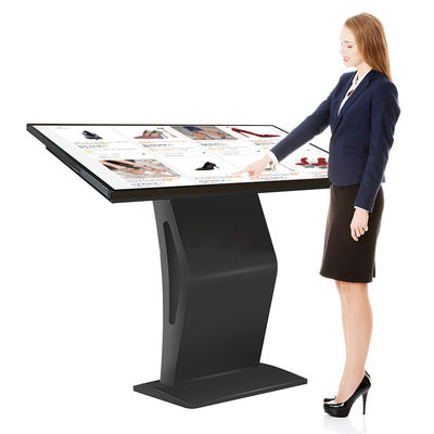 Kios Informasi Layanan Mandiri 21,5 Inch 450nits Floor Standing FCC