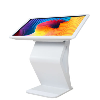 Kios Layar Sentuh AC240V 55in Android 450nits Lcd Digital Signage Totem